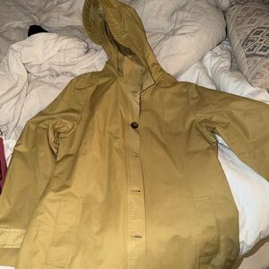 House of Harlow hooded trench